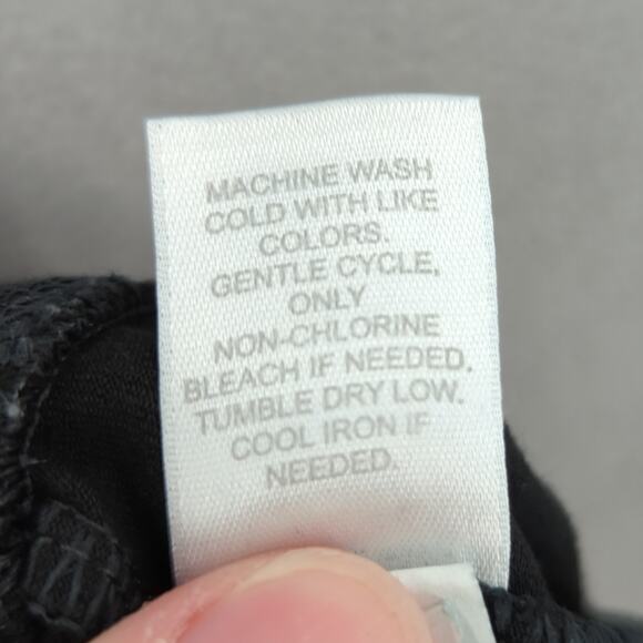 J Jill Pants Womens Large Black Barely Bootcut Smooth Fit Pull On Workwear - Picture 8 of 8